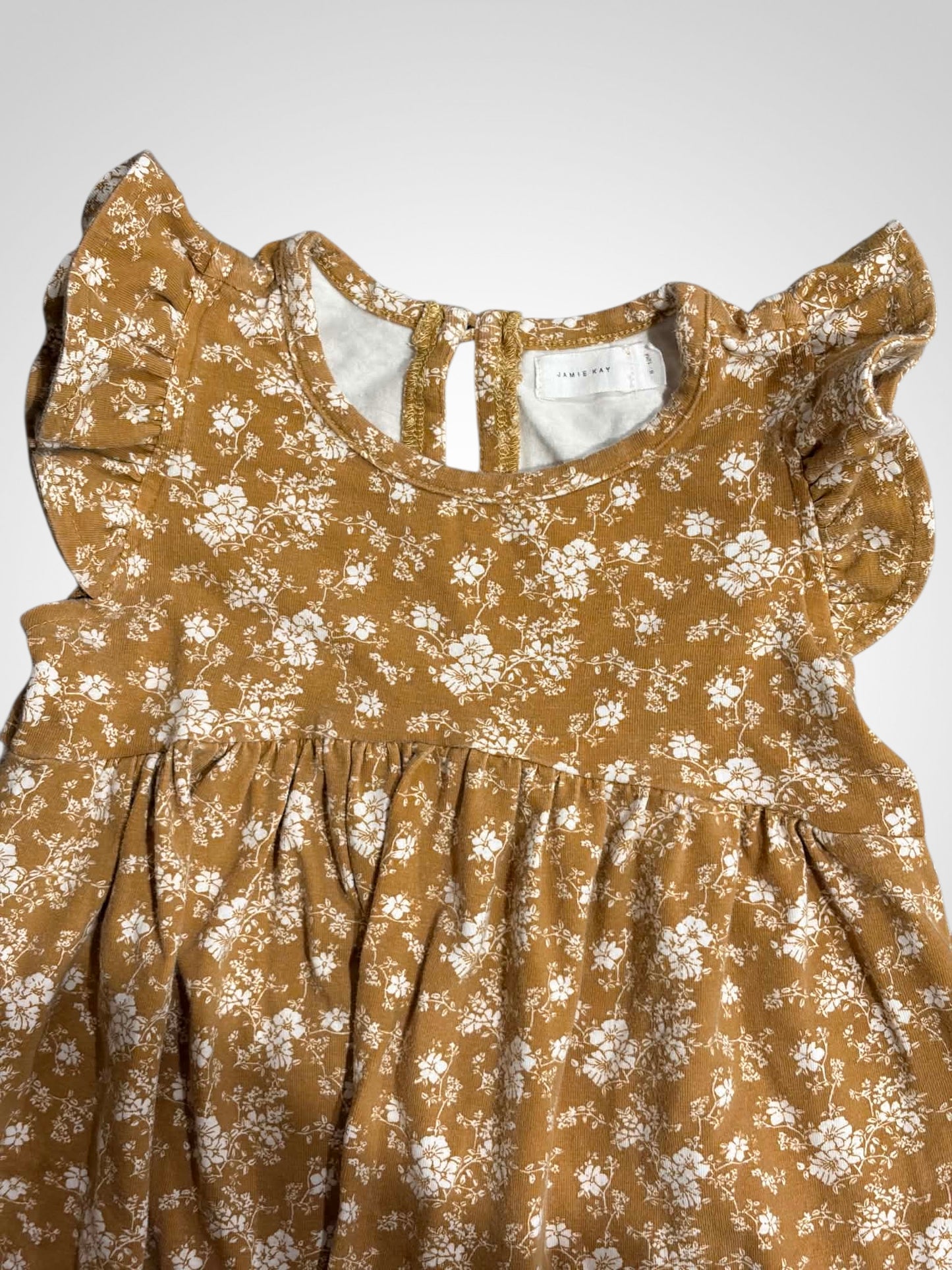 Jamie Kay Frill Sleeve Dress - 6-12 Months