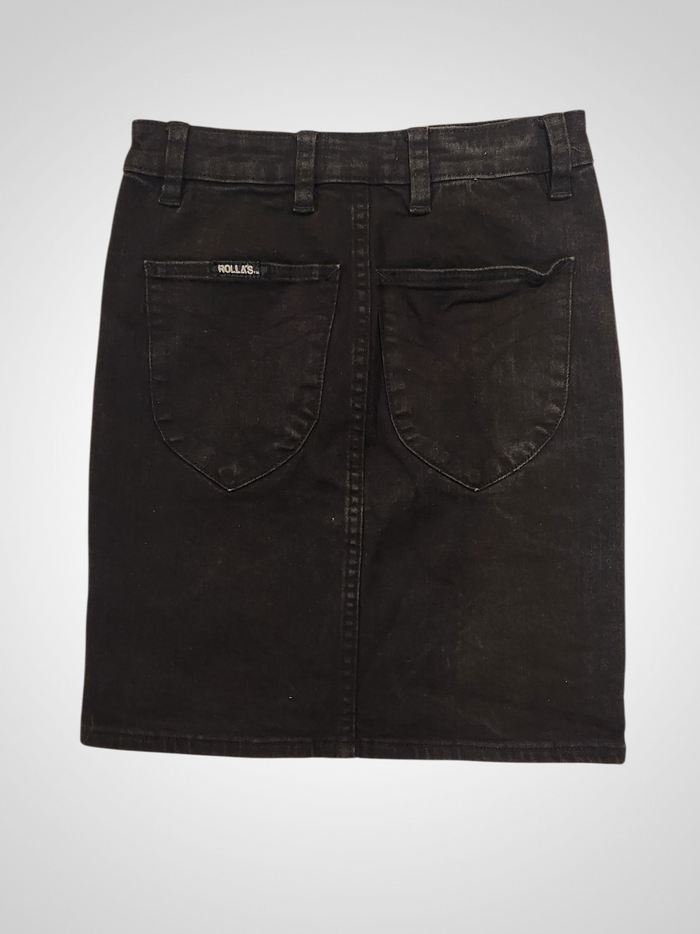 Rollas High Rise Denim Skirt - Size 7