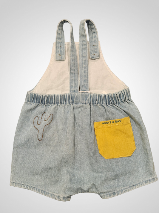 Seed Vintage Style Denim Overalls - 6-12 Months BNWT