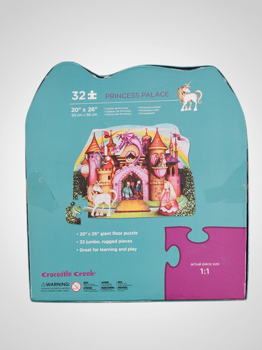 Crocodile Creek Floor Puzzle - Princess Palace