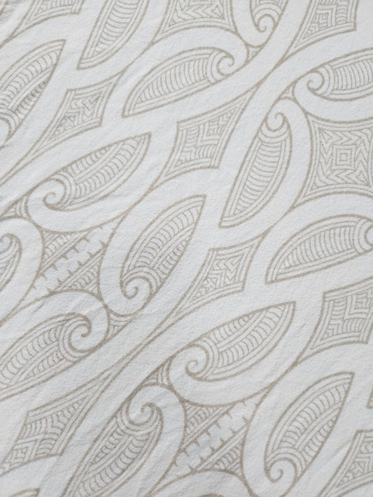 BO & KO Baby Te Pātiki Fitted Cot Sheet