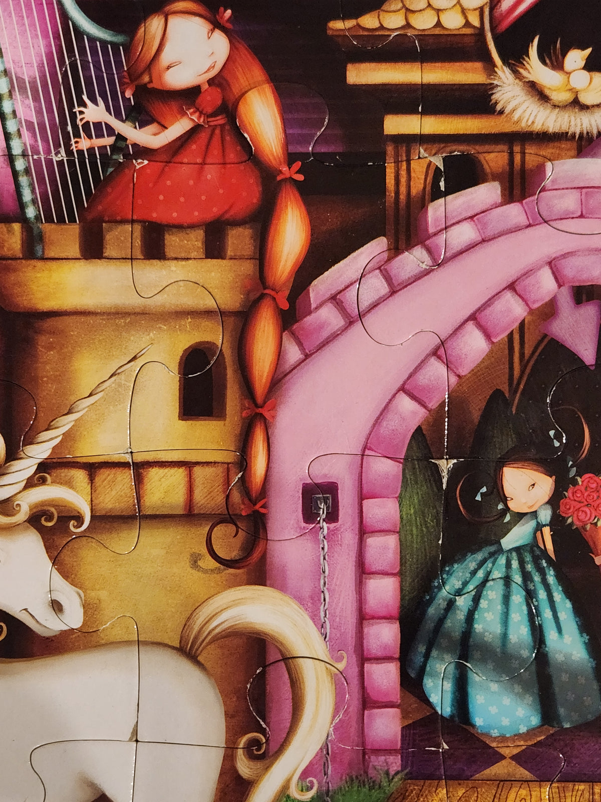 Crocodile Creek Floor Puzzle - Princess Palace