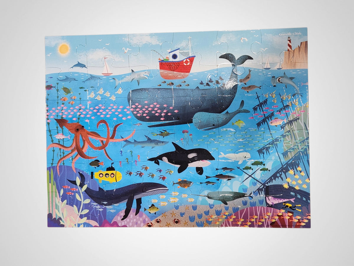 Crocodile Creek Floor Puzzle - Under the Sea