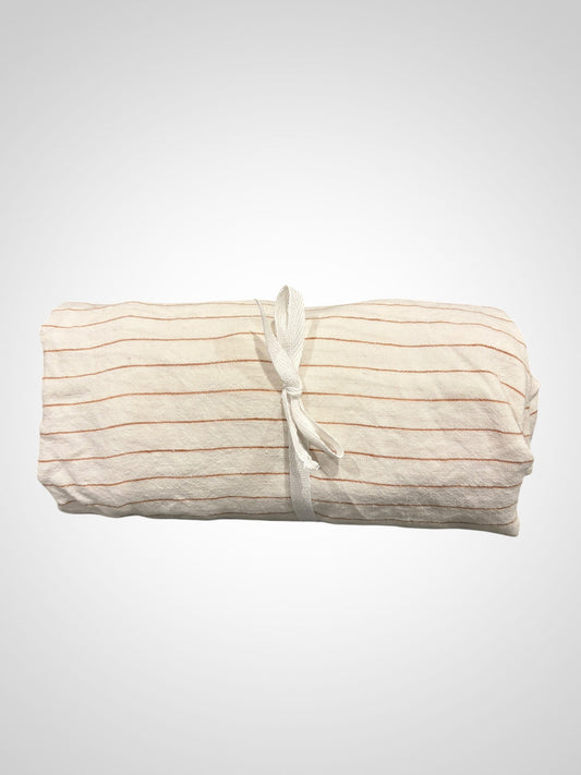 Foxtrot Linen Fitted Cot Sheet