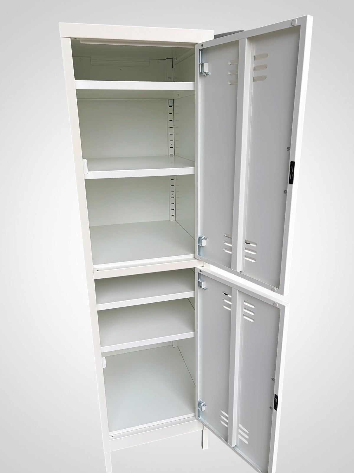 Mocka Tall Single Locker in White