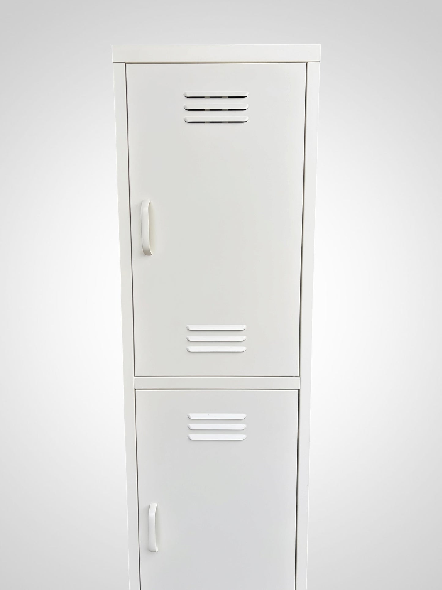 Mocka Tall Single Locker in White