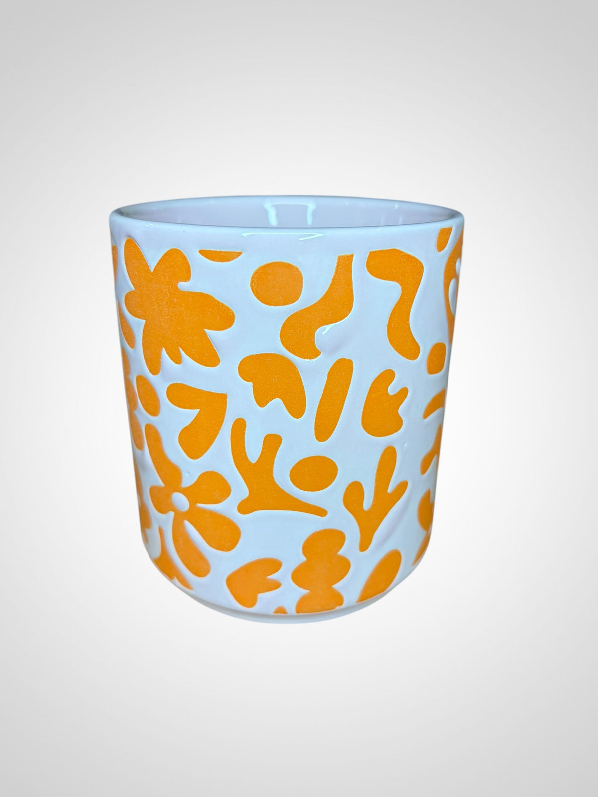 Pink and Orange Plant Pot