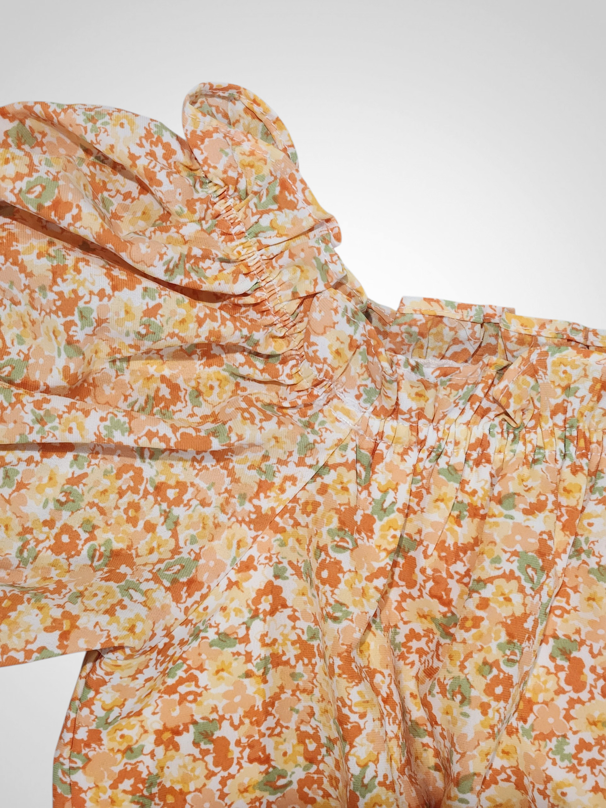Petal and Pup Floral Crop Top - Size 8