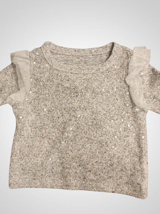 Sweet Dreams Gold Dot Jumper - Size 2