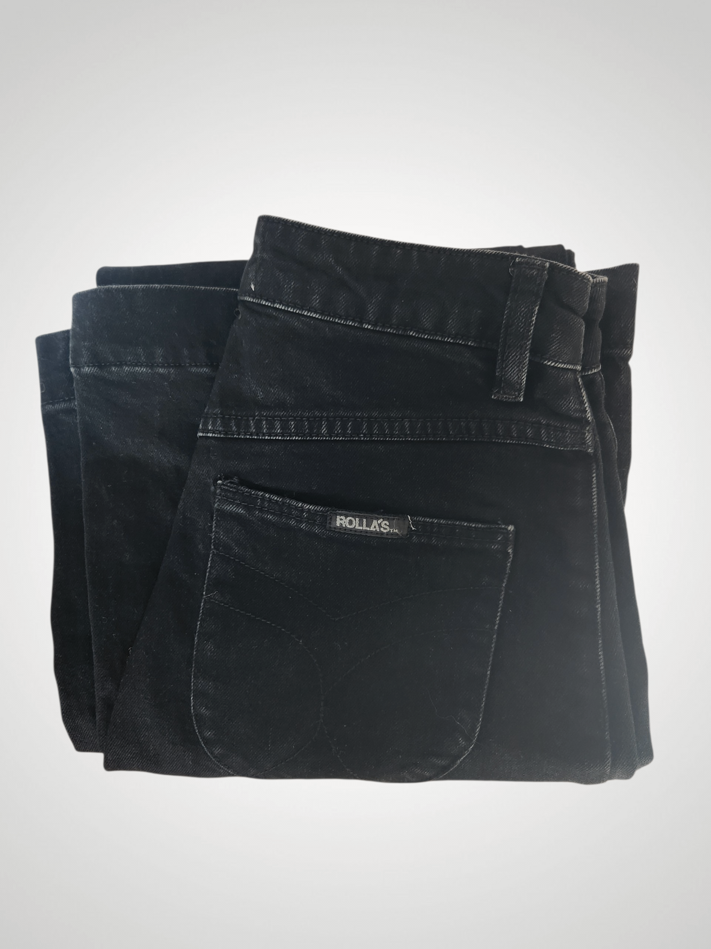 Rollas Black Sailor Jeans - Size 25