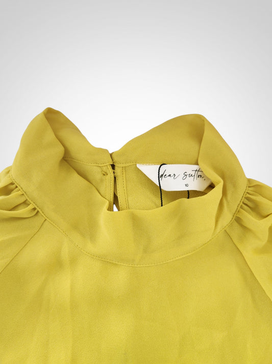 Dear Sutton Crepe Blouse - Size 10