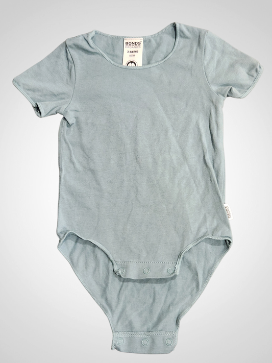 Bonds Organics Short Sleeve Bodysuits - 3-6 Months