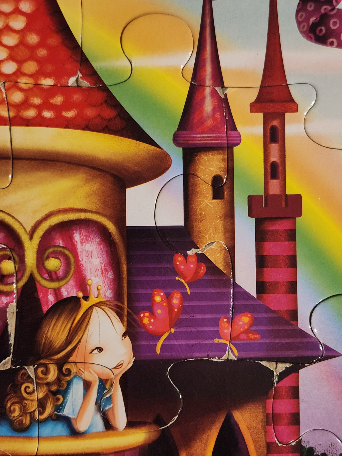 Crocodile Creek Floor Puzzle - Princess Palace