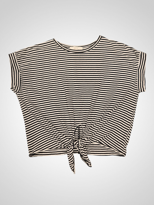 Max Striped Knot Tee - Size M