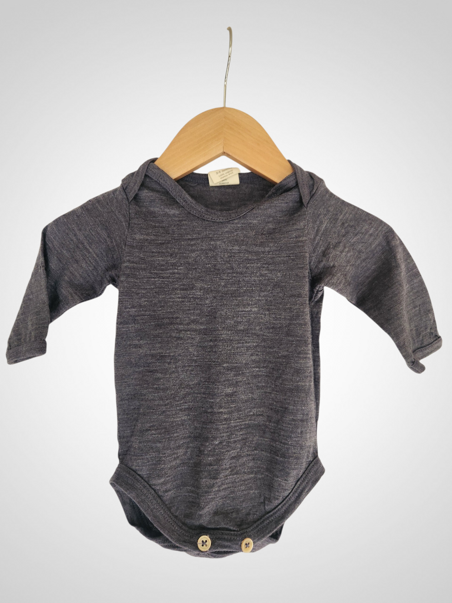Nature Baby Long Sleeve Merino Bodysuits - Various Prints and Sizes
