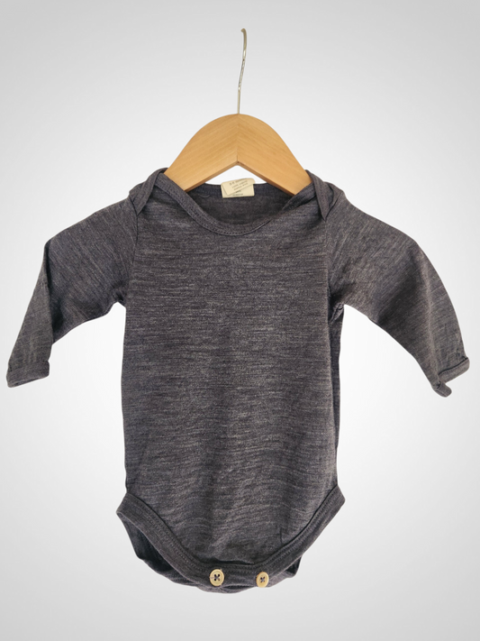 Nature Baby Long Sleeve Merino Bodysuits - Various Prints and Sizes