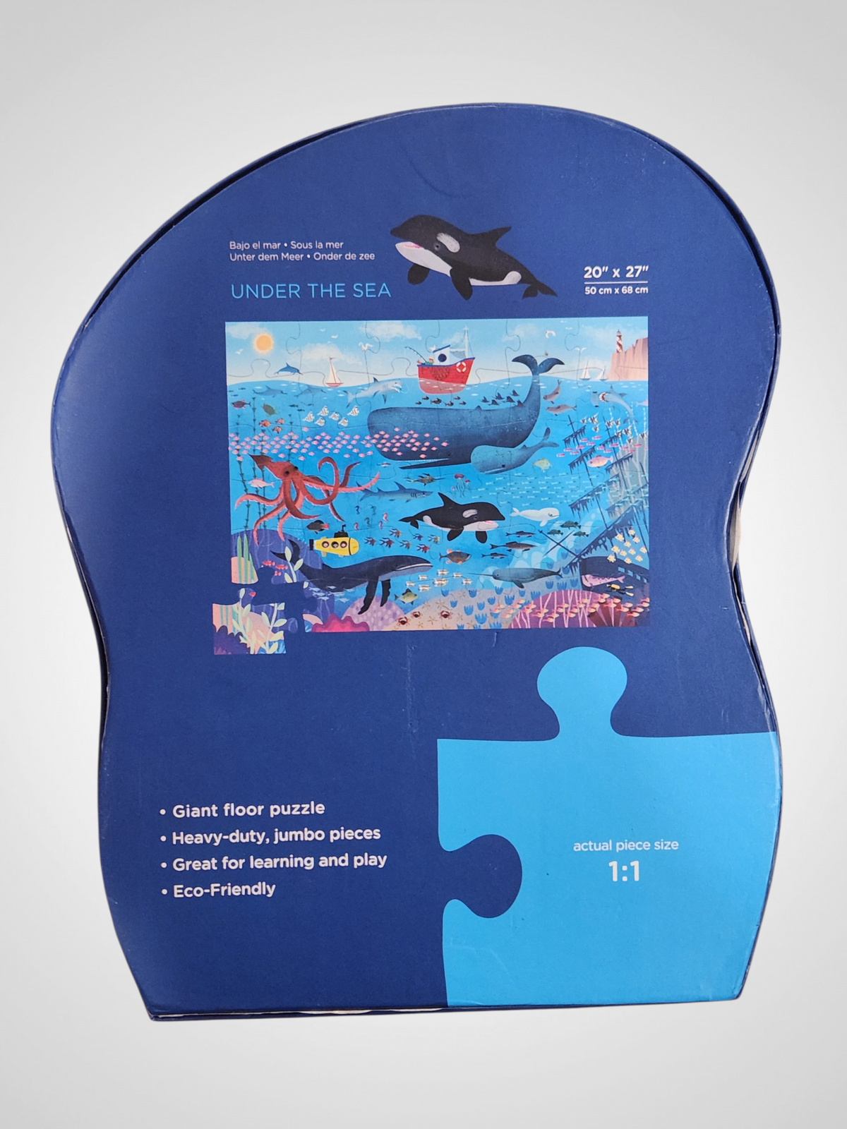 Crocodile Creek Floor Puzzle - Under the Sea
