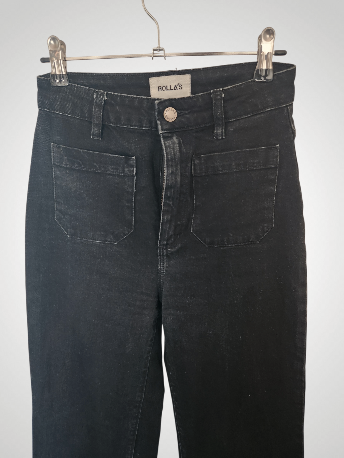 Rollas Black Sailor Jeans - Size 25