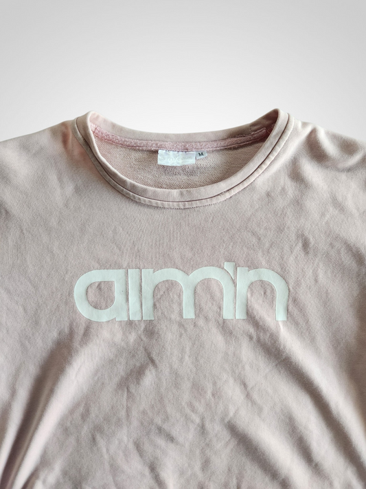 Aimin Casual Baby Pink Crew - Size 10