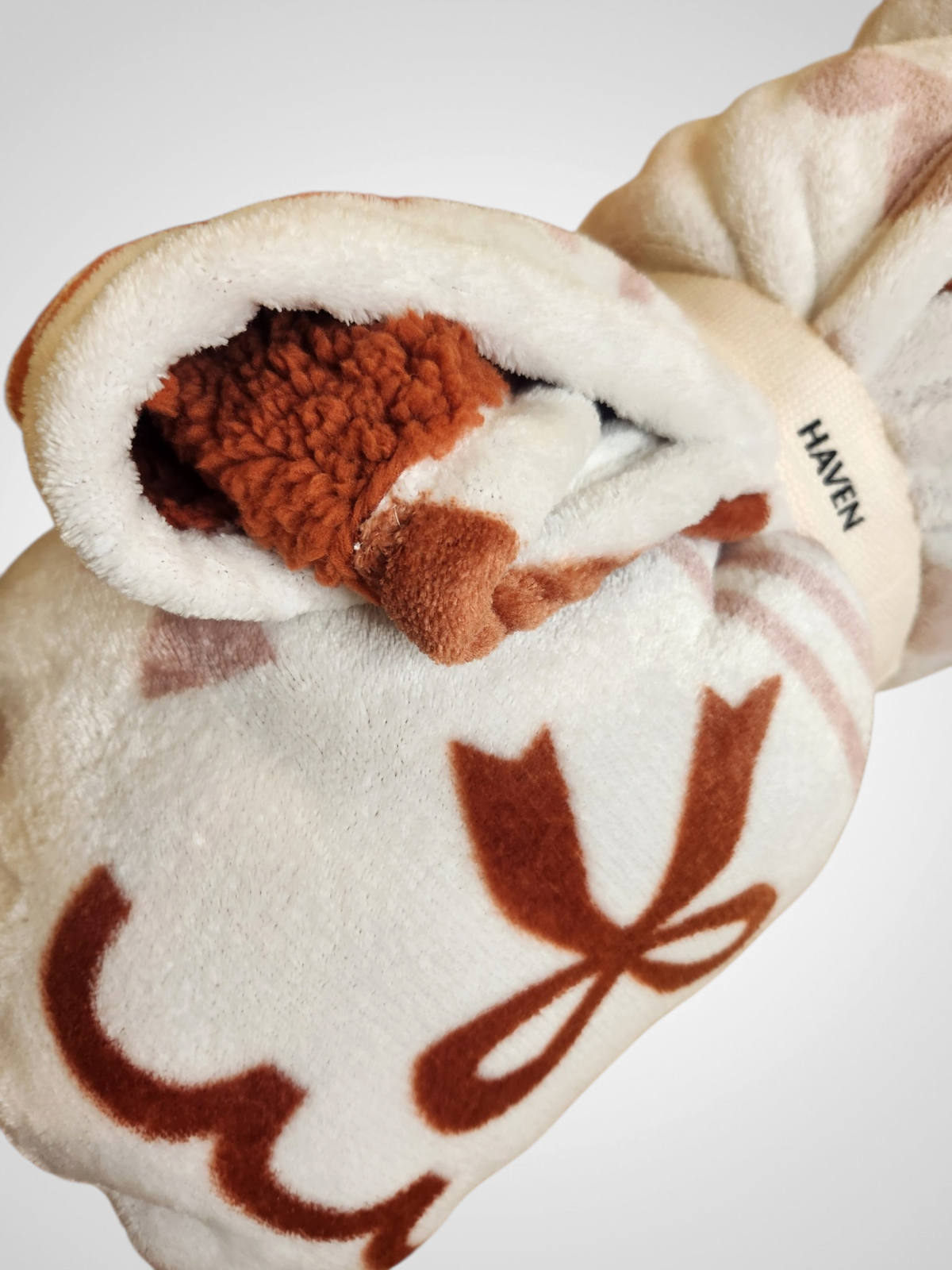 Haven I Heart Fleece Blanket