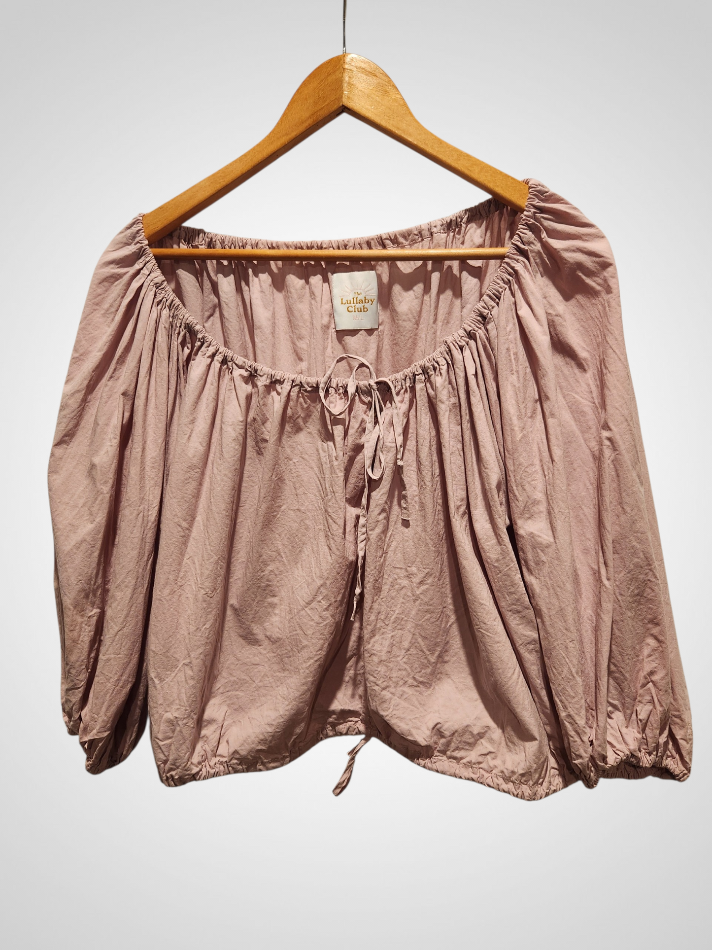 Lullaby Club Cropped Blouse - Size M/L