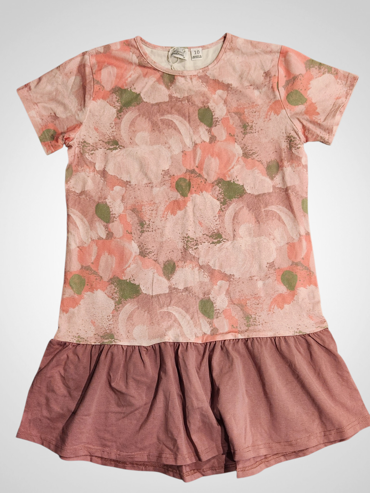 Kissed by Radisool Floral Frill Dress - Size 10 - BNWT