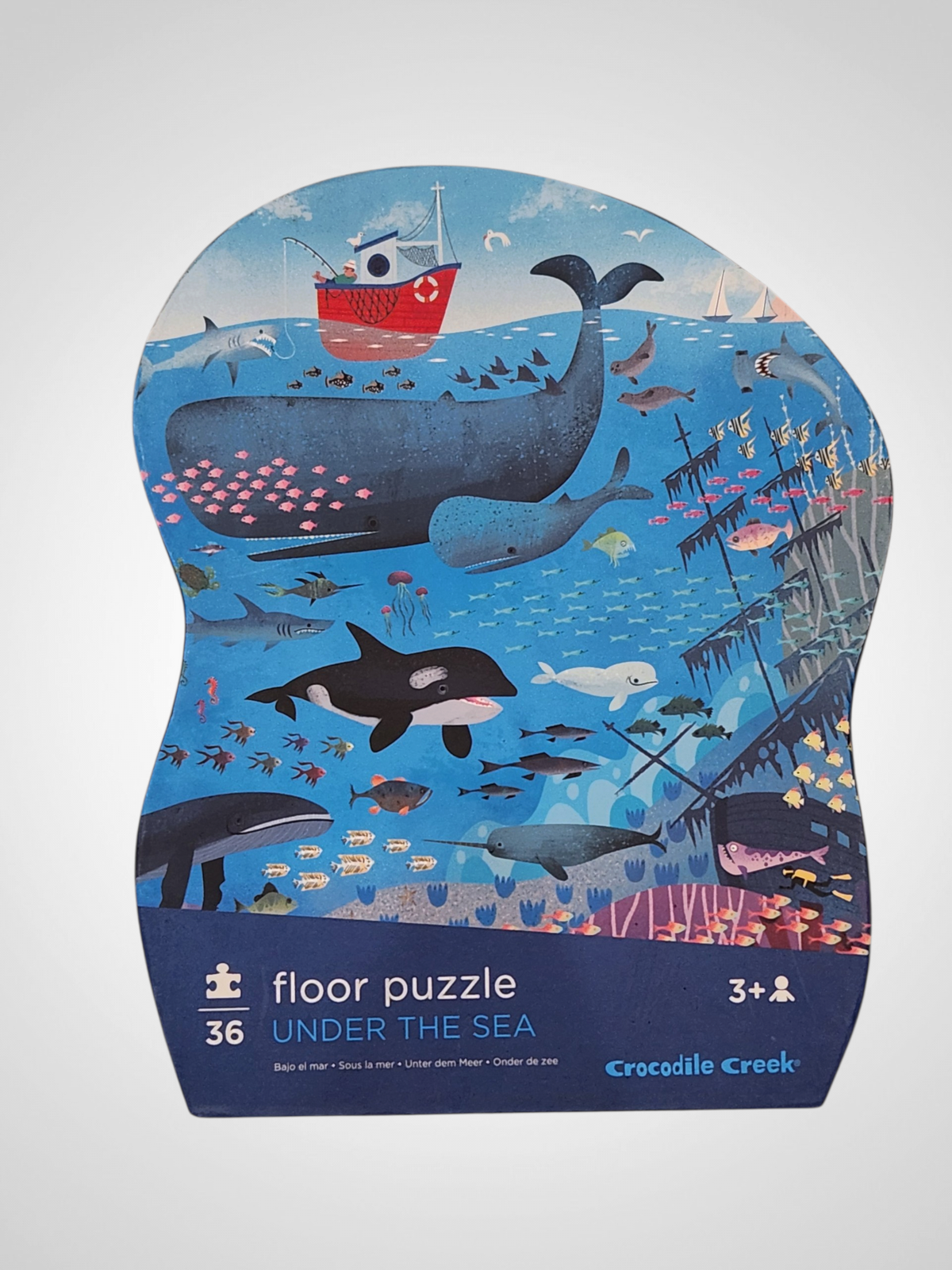 Crocodile Creek Floor Puzzle - Under the Sea