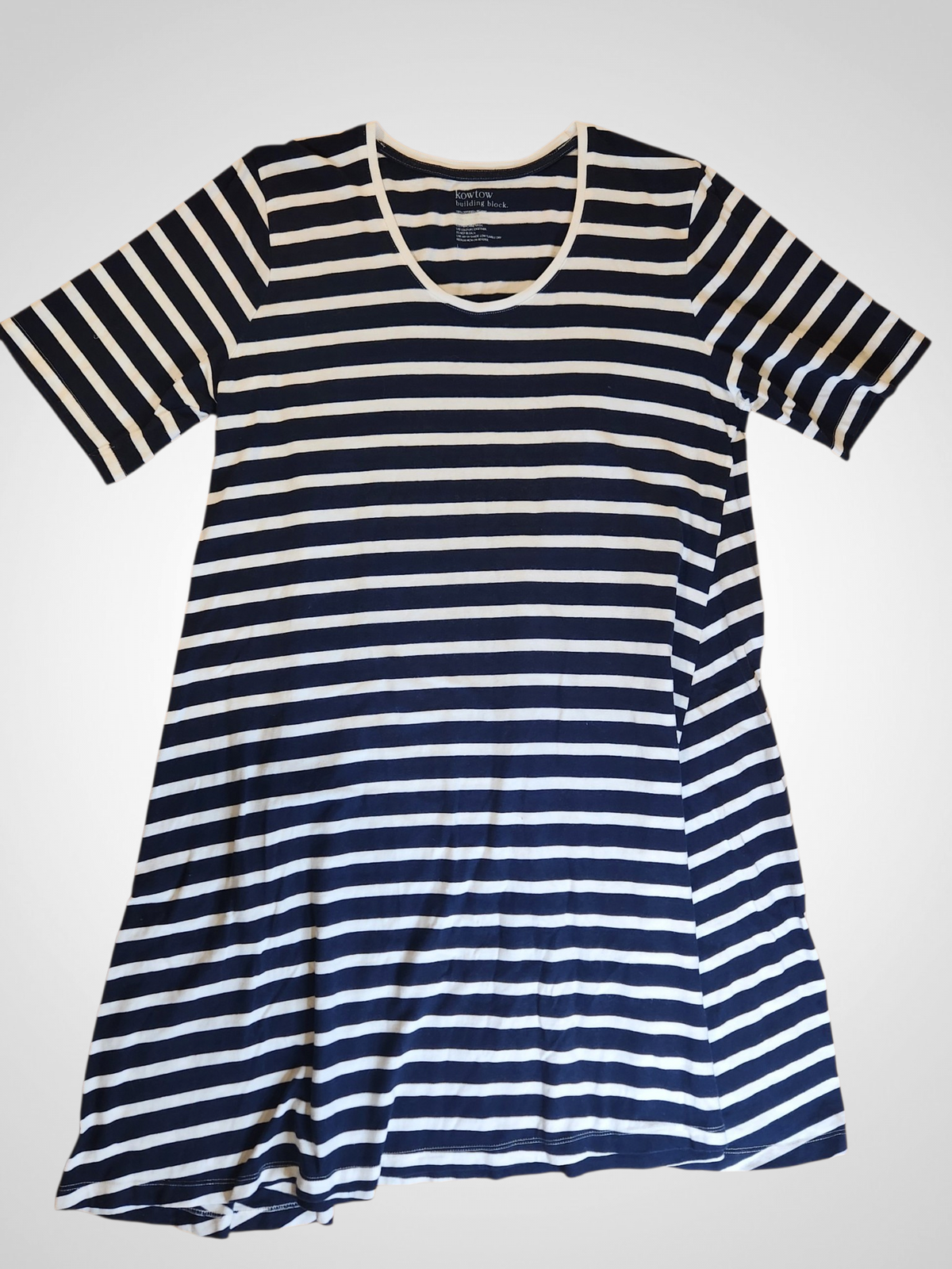 Kowtow Building Block Swing Dress - Size 14