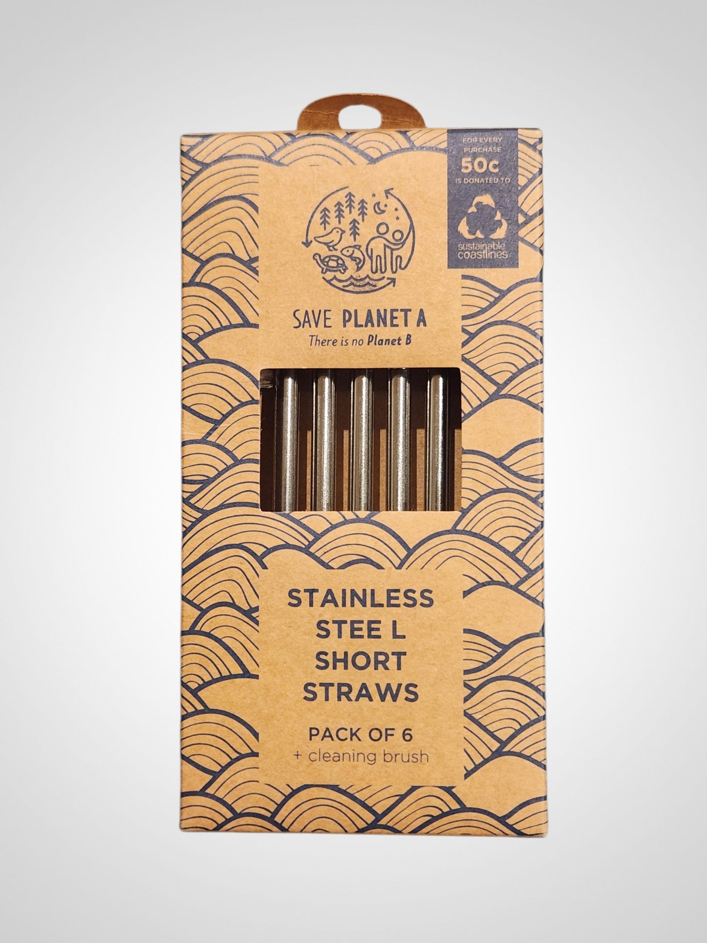 Save Planet A Reusable Drinking Straws - New