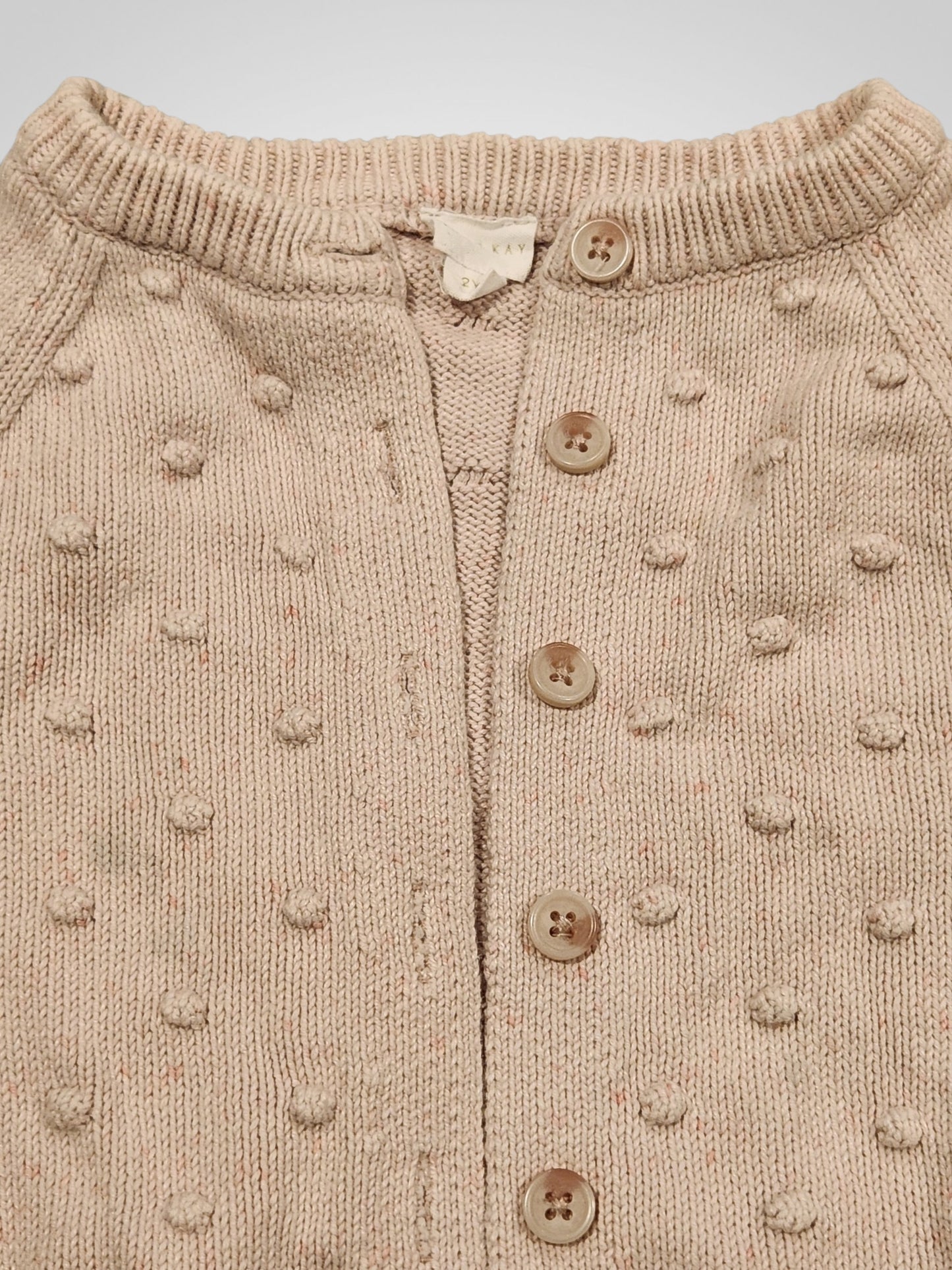 Jamie Kay Dotty Knit Cardigan - Size 2