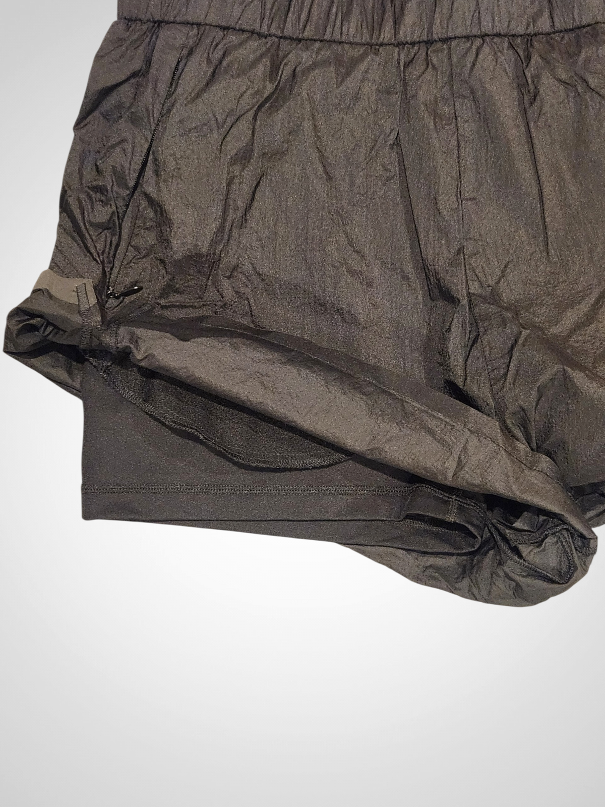 Aimn Double Layered Running Shorts - Size M