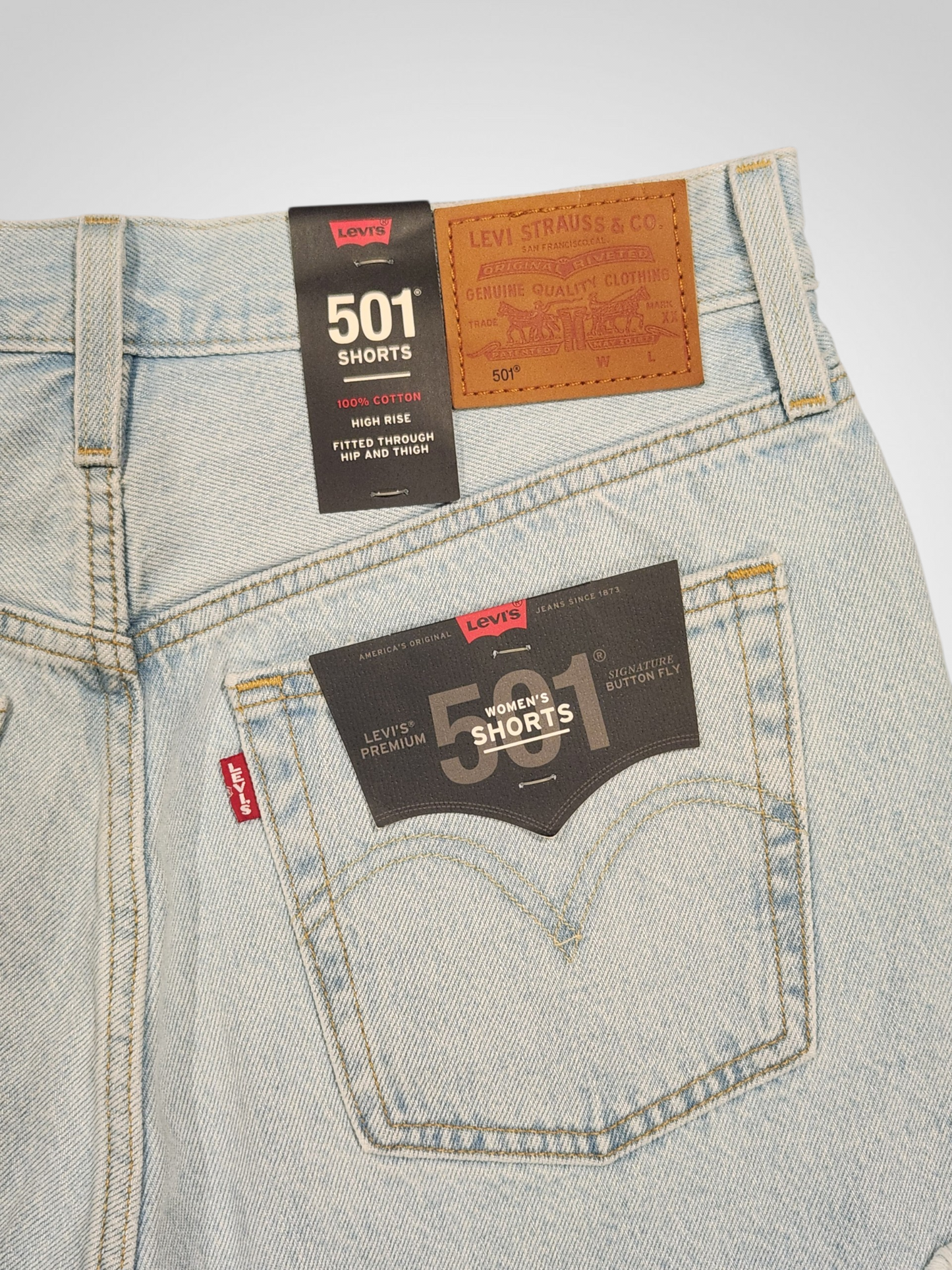 Levis 501 Shorts - Size 28 - BNWT