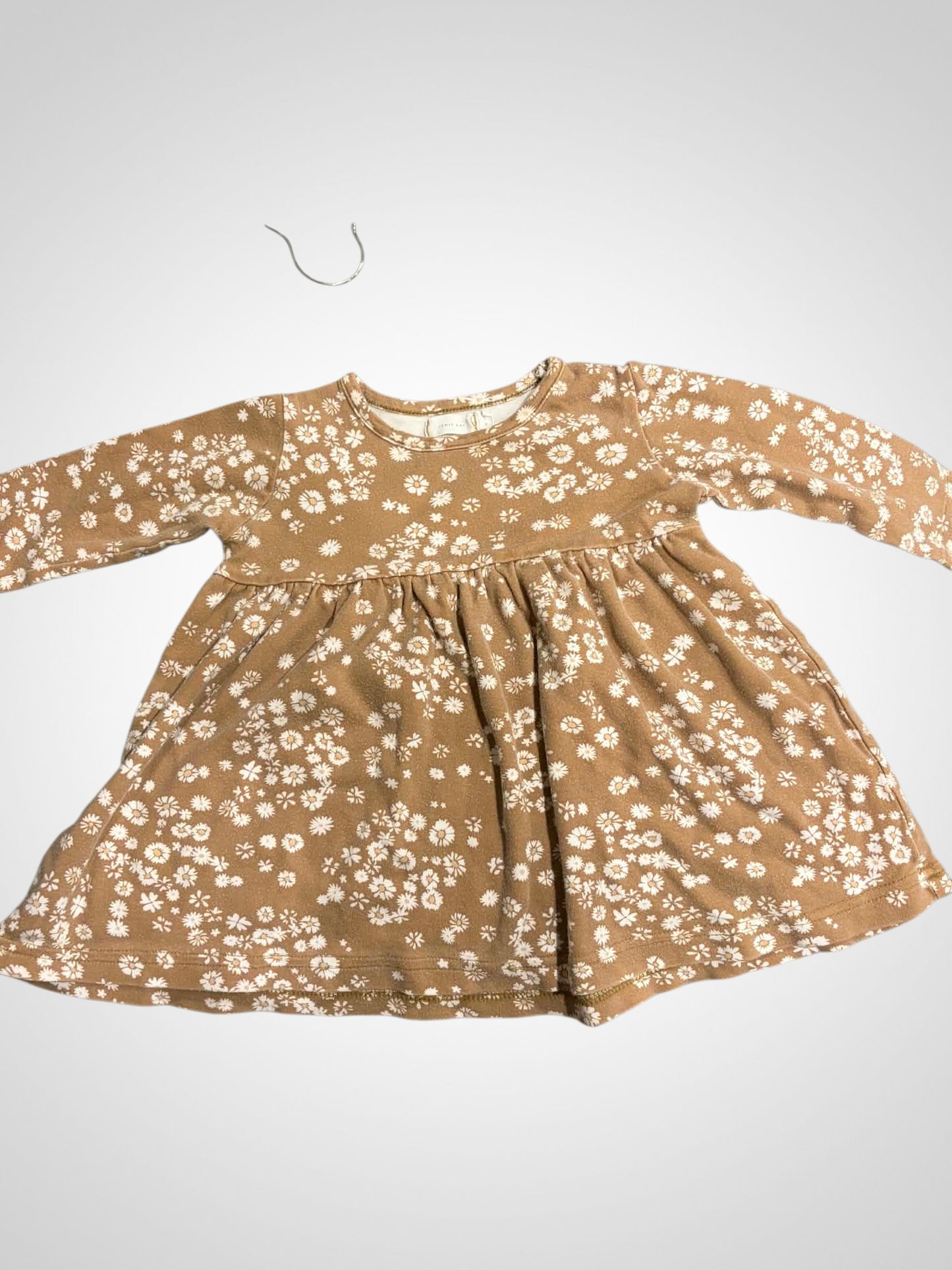 Jamie Kay Long Sleeve Floral Dress - 6-12 Months