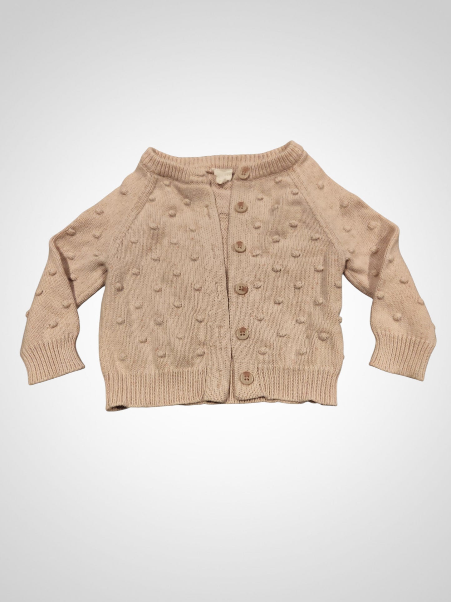 Jamie Kay Dotty Knit Cardigan - Size 2