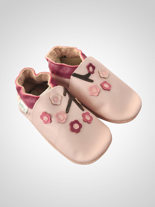 Bobux Light Pink Blossom Flower Toddler Shoe - XL - BNWT