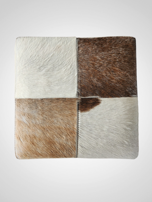 Cowhide Ottoman