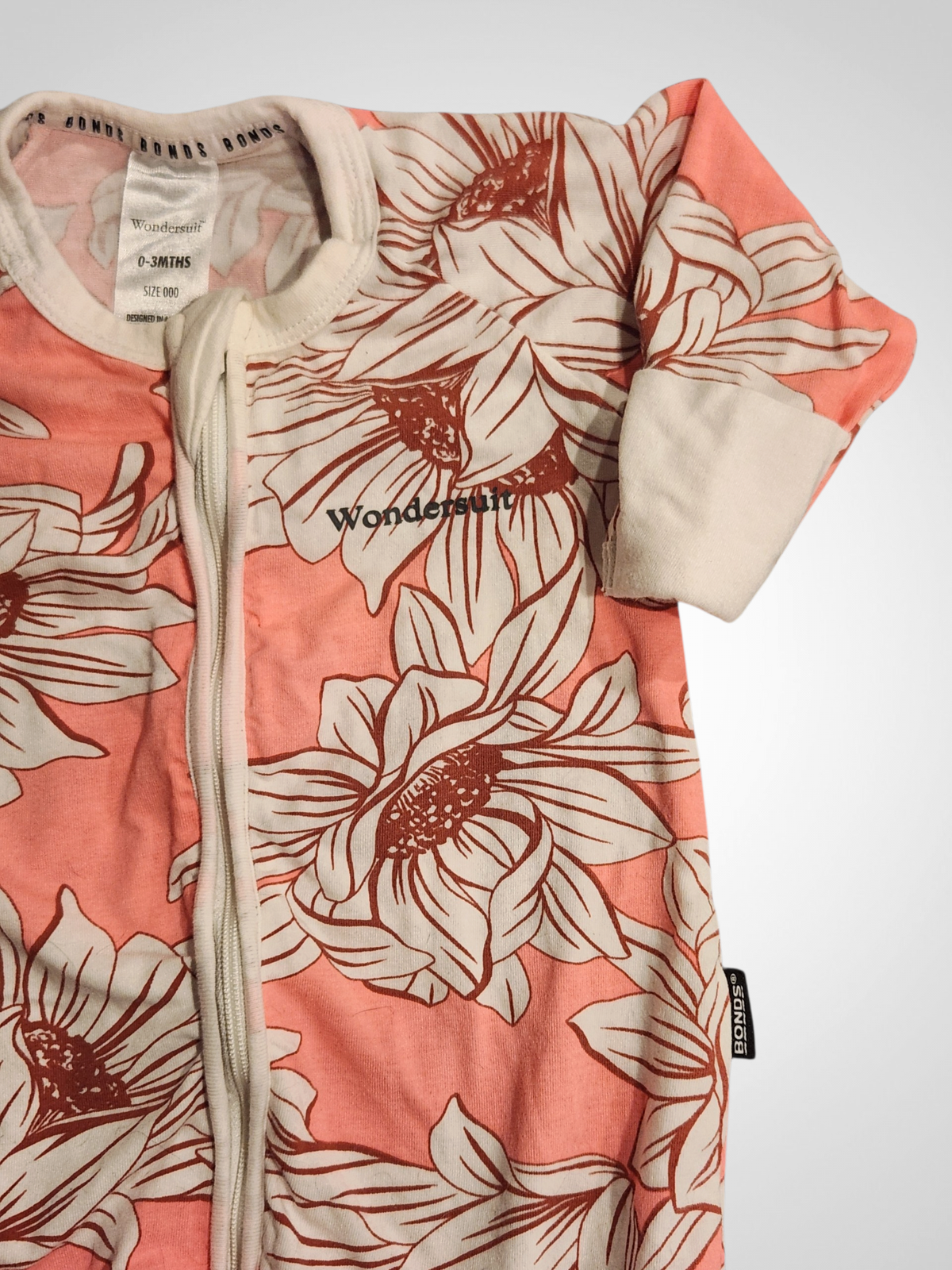 Bonds Short Leg Wondersuits - 0-3 Months