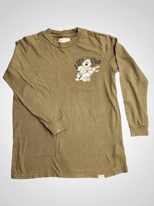 Band of Boys Green Graphic Long Sleeve - Size 10