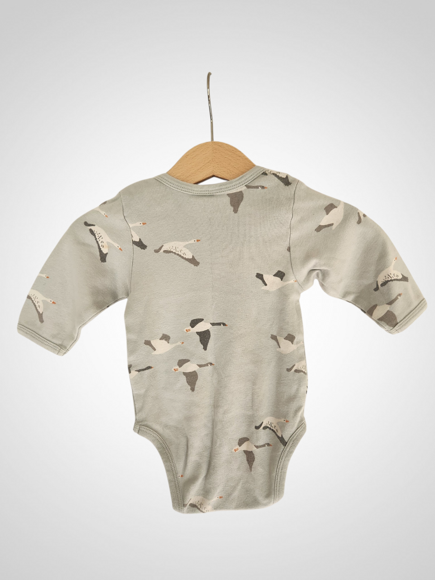 Nature Baby Long Sleeve Cotton Bodysuit - Various Prints and Sizes