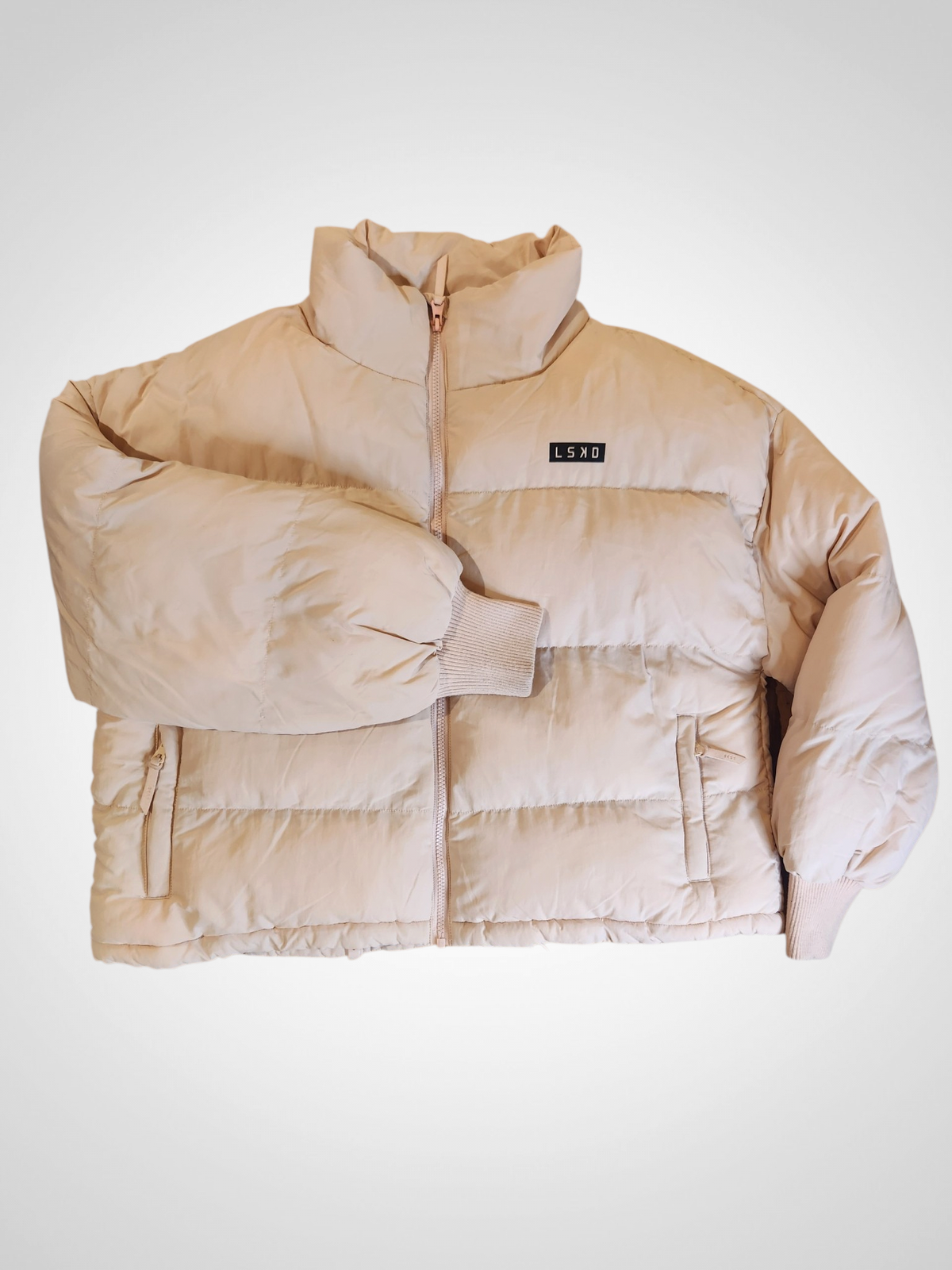 LSKD Pink Go-To Puffer Jacket - Size 8
