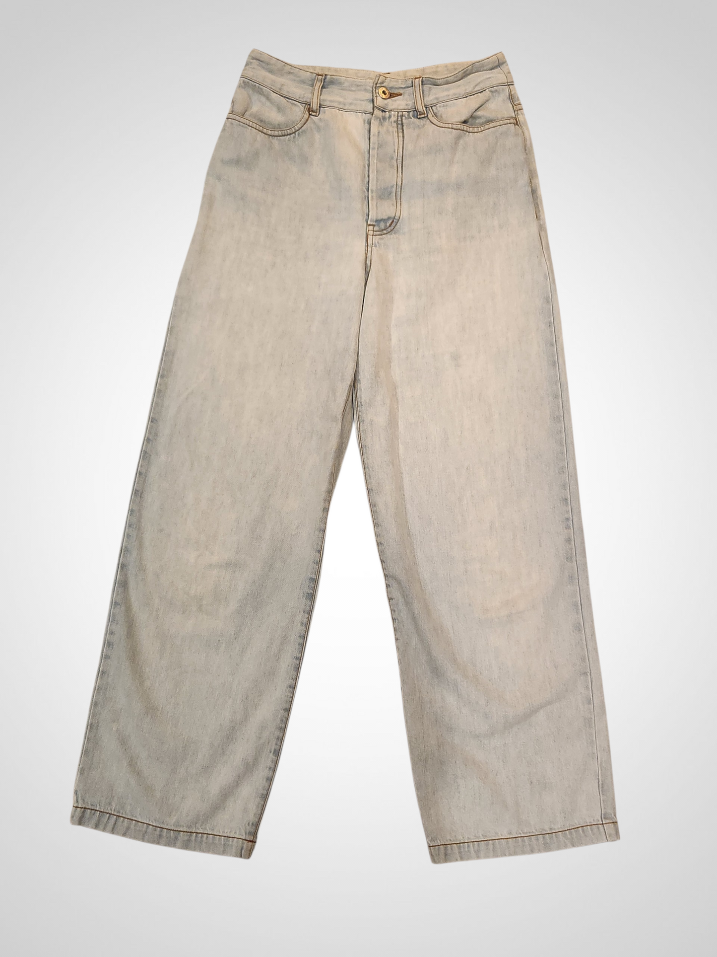Kowtow Wide Leg Jeans - Size S