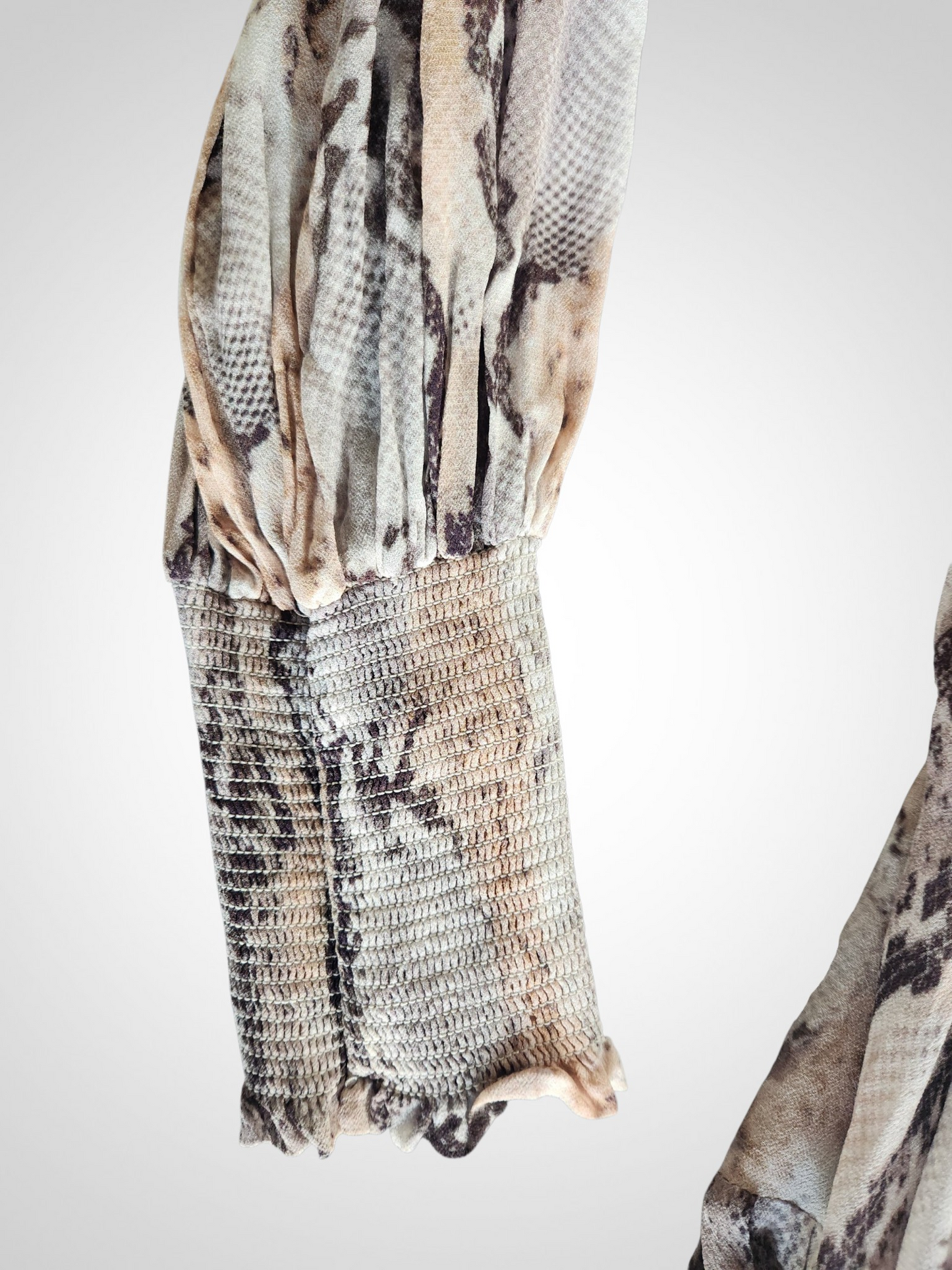 Witchery Snakeskin Print Dress - Size 12