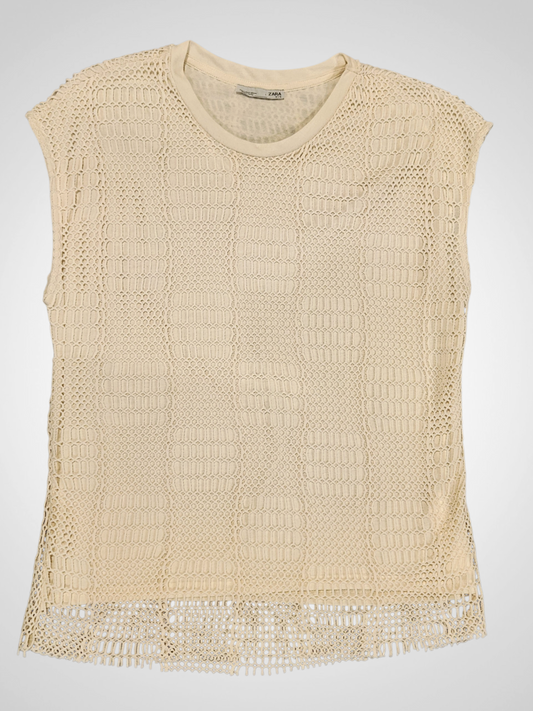 Zara Mesh Top - Small