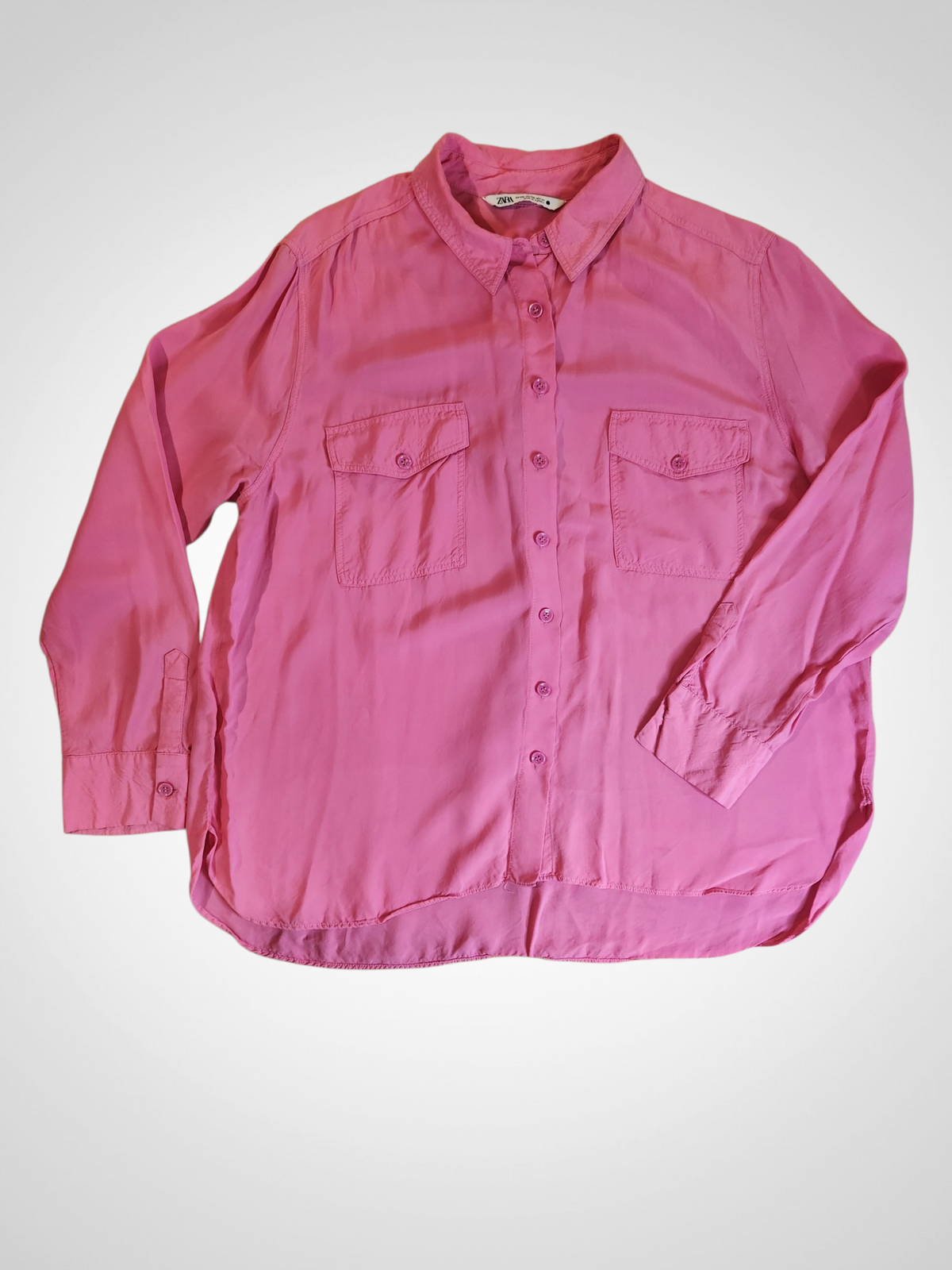 Zara Pink Shirt - Size 14