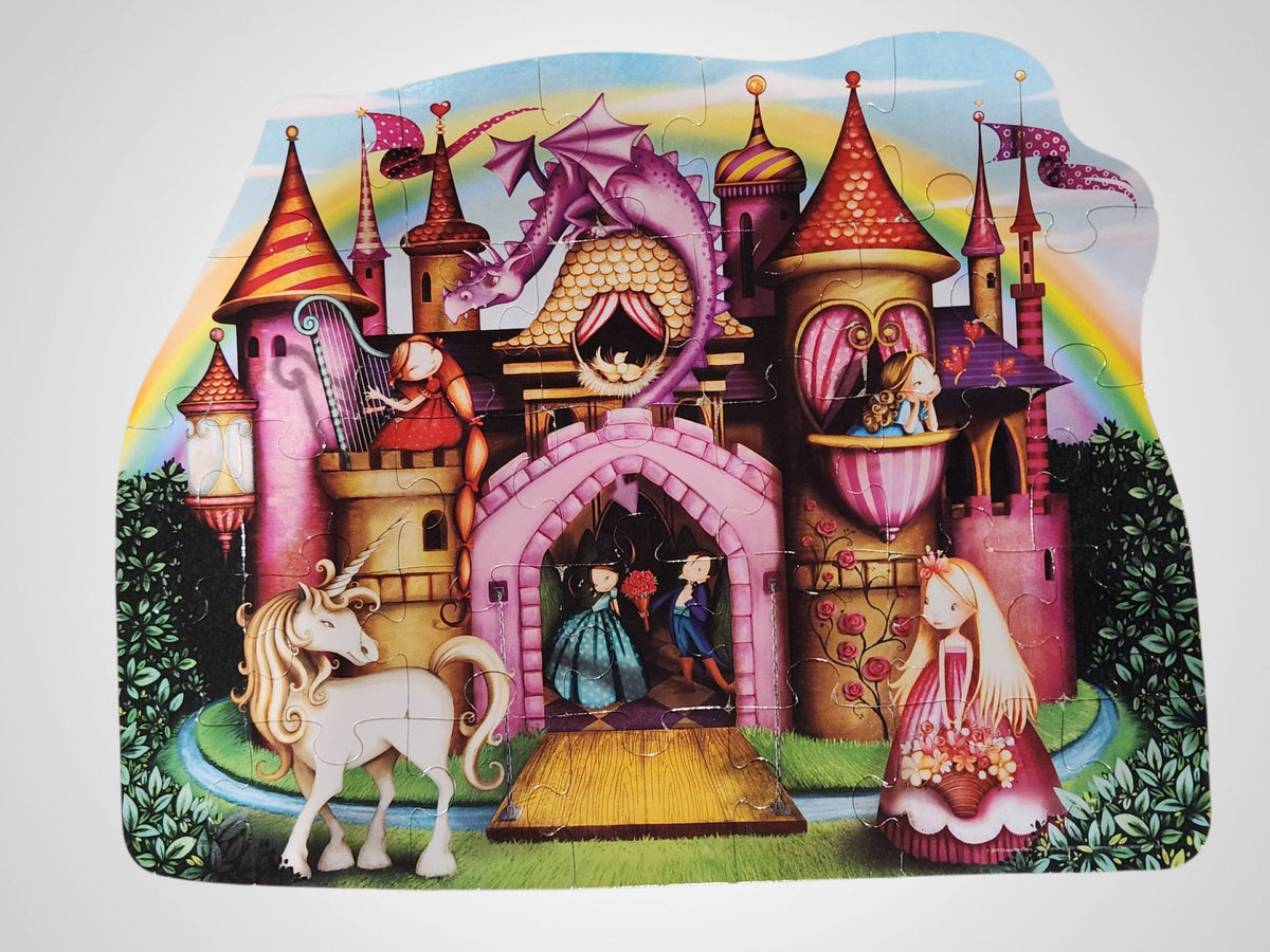 Crocodile Creek Floor Puzzle - Princess Palace