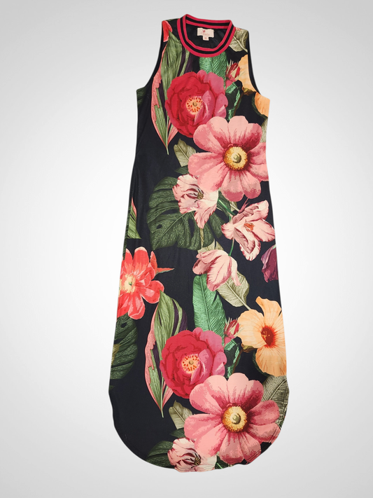 Charlo Floral Maxi Dress - Size 10