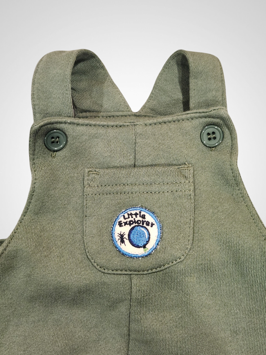 Teeny Weeny Little Explorer Overalls 3-6M