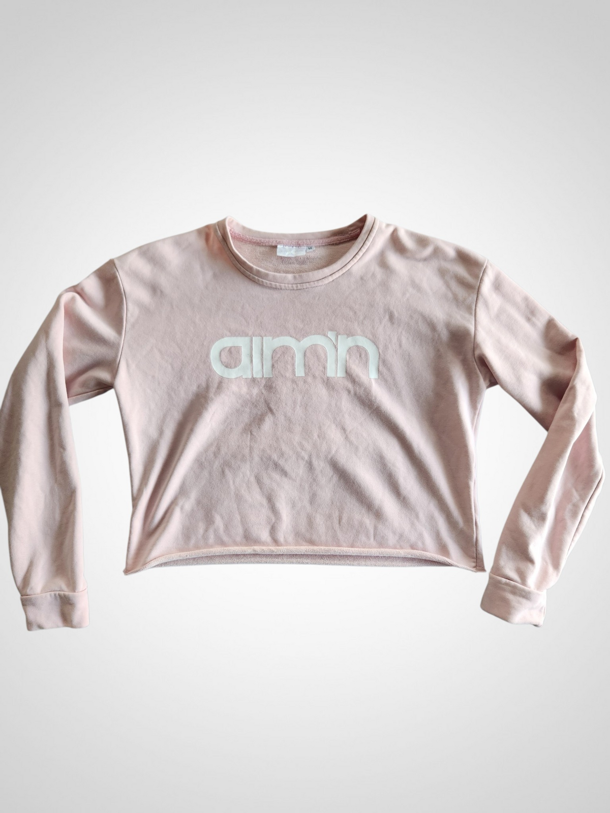 Aimin Casual Baby Pink Crew - Size 10