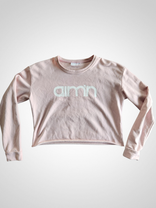 Aimin Casual Baby Pink Crew - Size 10